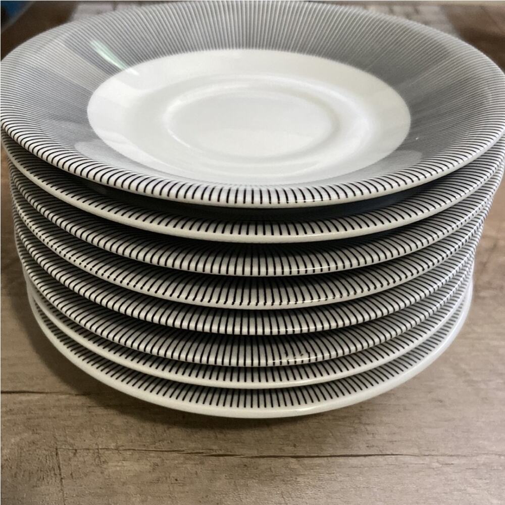 Pier 1 Metro Line Saucers, Set of 8
